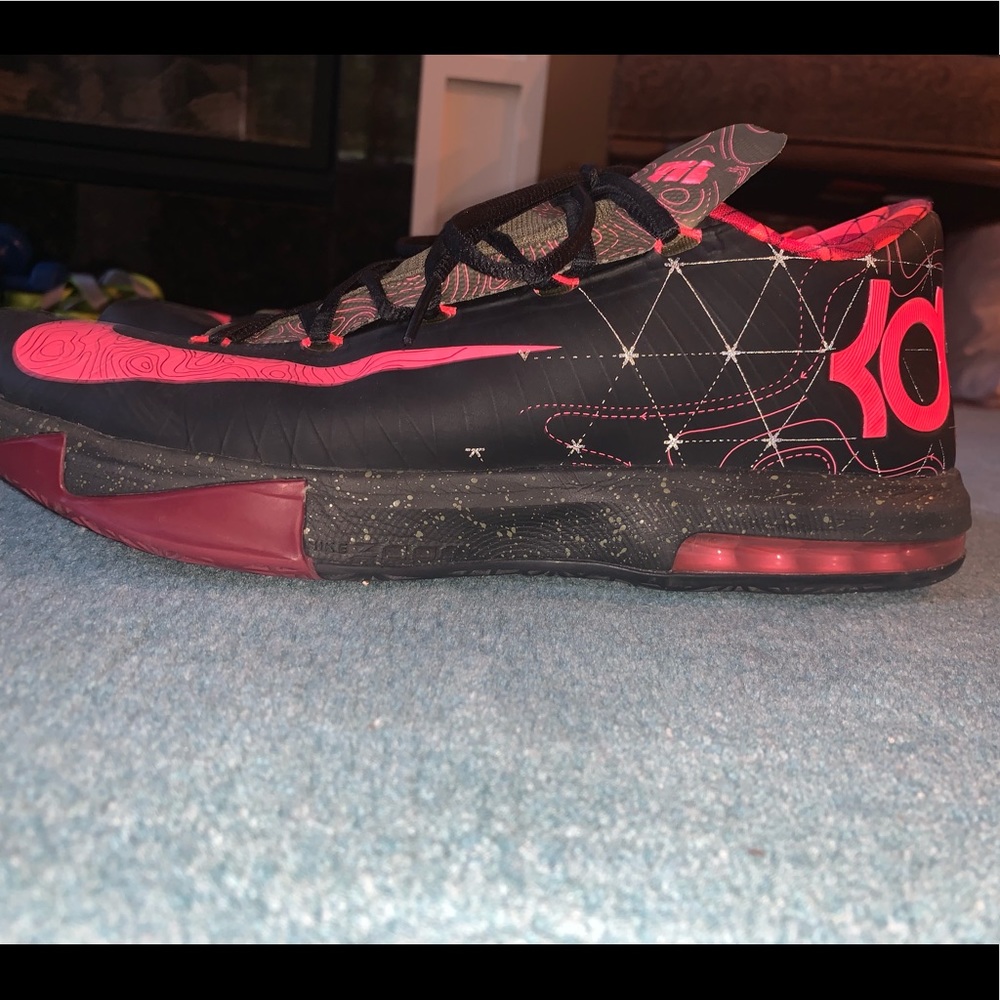 Nike Zoom KD VI Meteorology Black Pink Olive